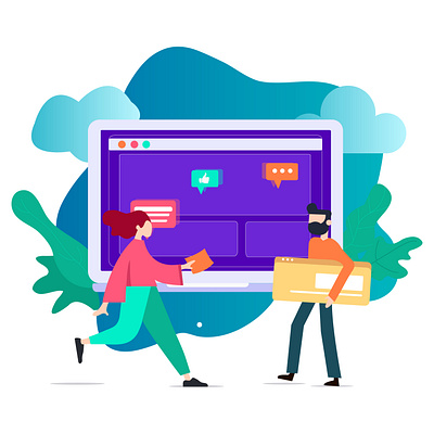Illustration-Work-Design adobe adobe illustrator affinity character character design creative design drawing graphicdesign illustration illustration art landscape vector vector art vector illustration