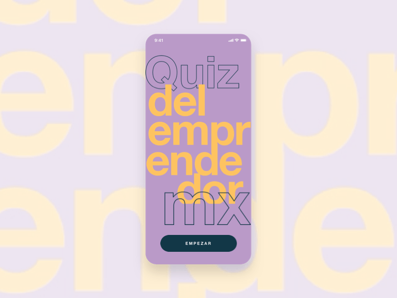 Quiz Overlay Instructions app dailyui dailyui016 dailyui16 dailyuichallenge design instructions mobile mobile ui overlay popup ui uiux