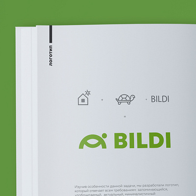 Logo for Bildi branding design logo