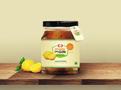 mom made packaging branding identity design made with love mom made packagedesign pickles