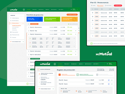 Intranet dashboard interface ui usabilidad users web