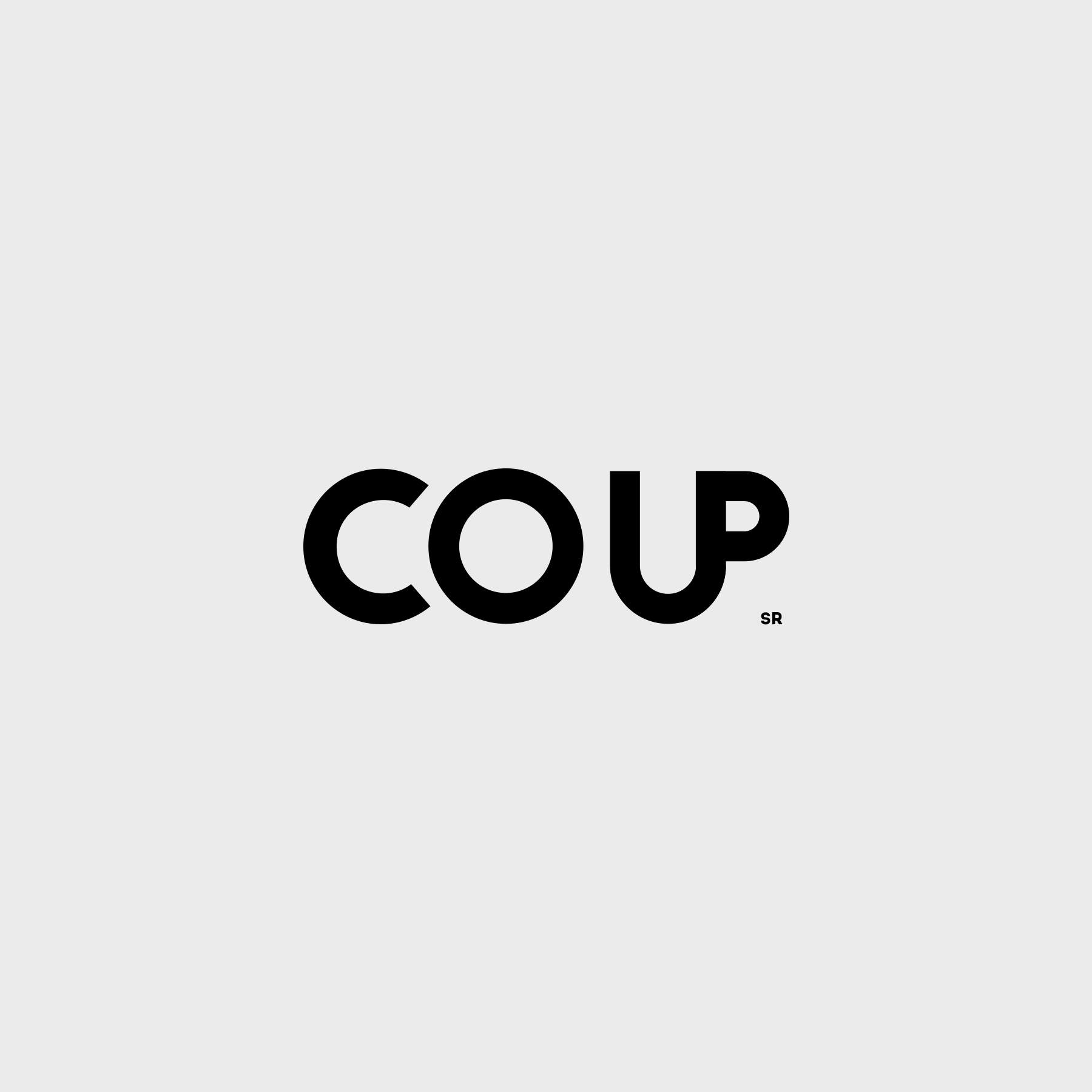 Coup coup coup logo design home logo text text coup texture textures type typography uiux ux vector word word of coup