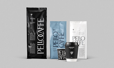 PelloCaffe brand branding branding design coffe essentials id logo packaging