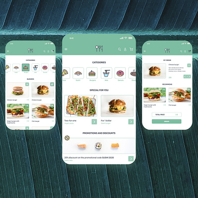 App Delivery Club app design landing minimal mobile mobilefirst ui ux web website