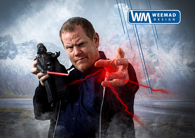 WeeMad Design - Join the Dark Side branding photography photoshop self promotion