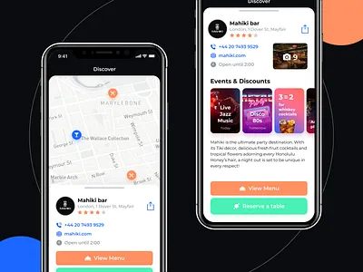 Bar on the map design figma ios ios app mobile stories ui ux