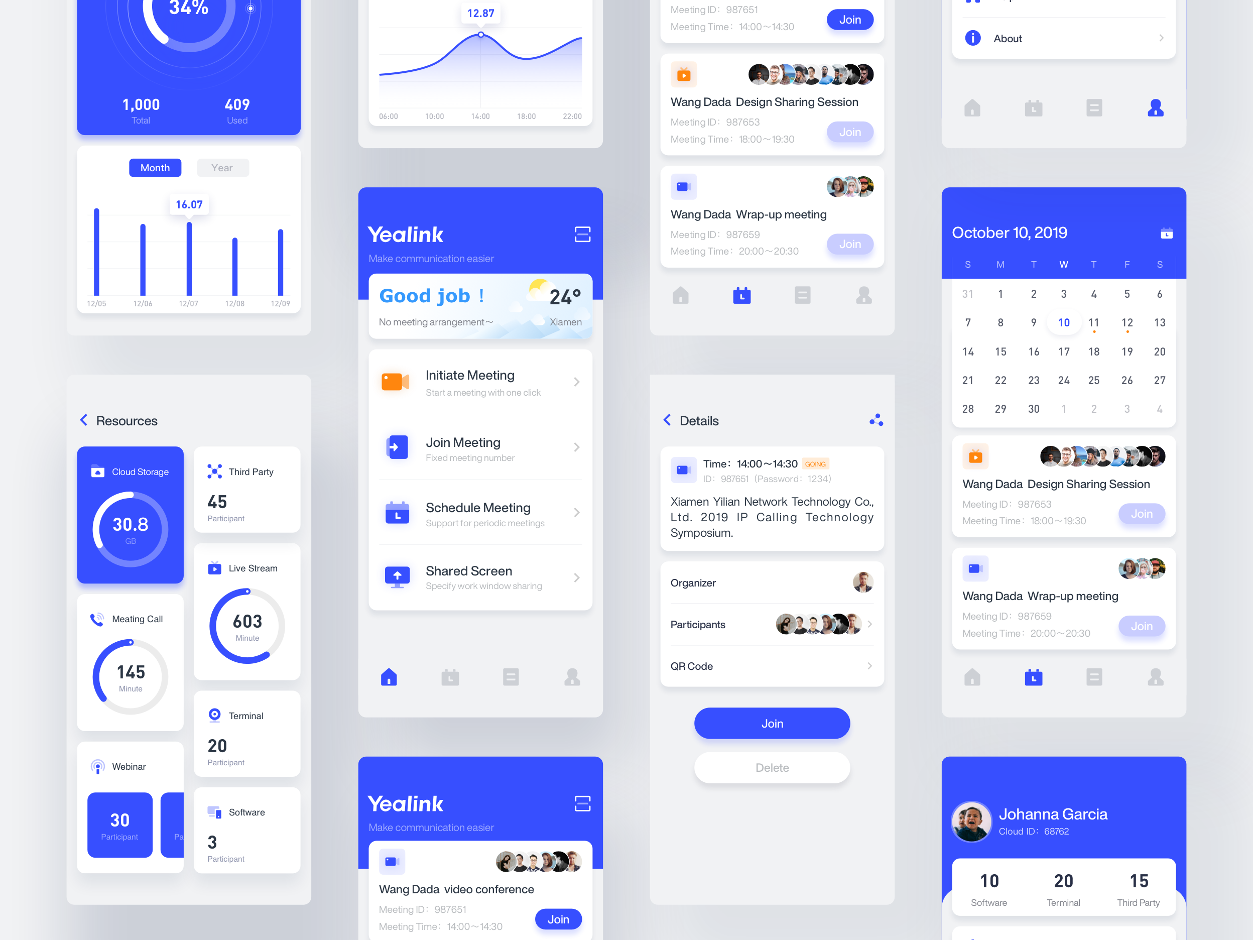 Example of Yealink meeting 03