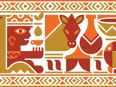 Nomadic Cafe and Desserts - Visual Identity branding custom design digital graphic design identity illustration logo packaging typography ui vector