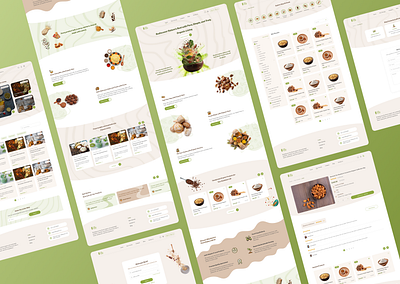 Organic Products Website food website fresh web design green website healthy food web design organic product design organic products organic web design organic website purchase organic products ui design web design website