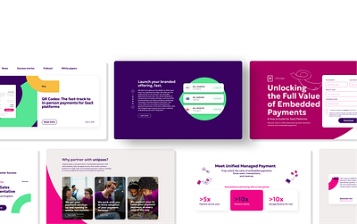 Unipaas Website 2025 - Creative direction & web design branding design graphic design logo web design