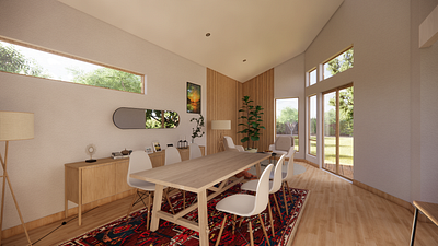 EICHLER HOME - DESIGN & RENDERING design