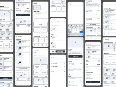 Wireframes figma ux wireframes