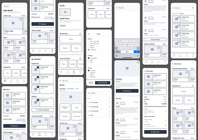 Wireframes figma ux wireframes