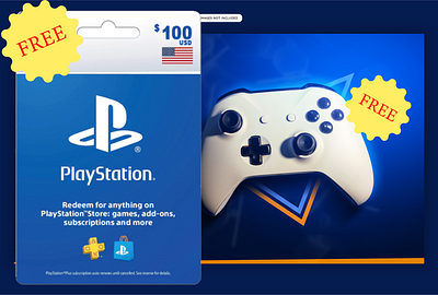 Free PSN Codes Generator Tools 2025 (Get Free PSN Gift Cards) 3d graphic design logo ui