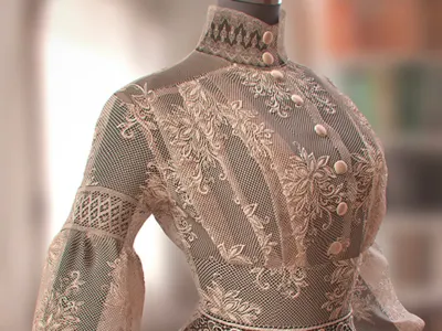 Tutorial creating dress in Marvelous Designer 3d art dress marvelous designer realistic visualization zbrush