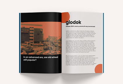 glodok Baum Magazine art direction brand brand identity branding design illustration layout magazine packaging print design typography