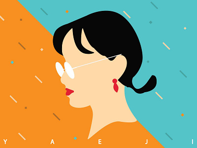 Yaeji&raingurl adobe illustration adobe illustrator album cover asiangirl colors cover design digital illustration girl illustration koreangirl neoncolores raingurl vector vector design yaeji