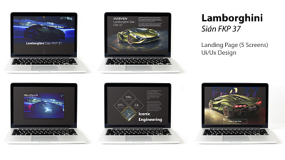 Lamborghini - Ui/Ux Design (Landing Page) branding commerce design figma icon illustration lamborghini logo photoshop ui ux web website