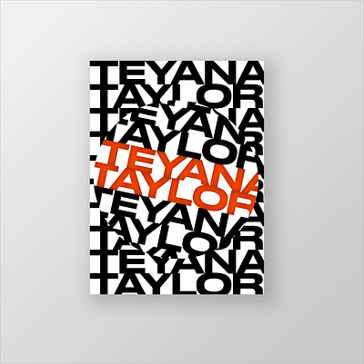 Teyana Taylor Poster branding concert poster design graphic design icon illustration landing logo poster poster design vector web