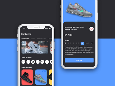 Mobile app - ecommerce [Dark Mode] color dark app dark mode dark theme dark ui ecommerce mobile design typography ui uidesign uiux