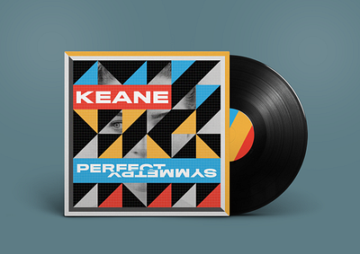 Perfect Symmetry by Keane album cover cover lp redesign vinyl weekly warm up