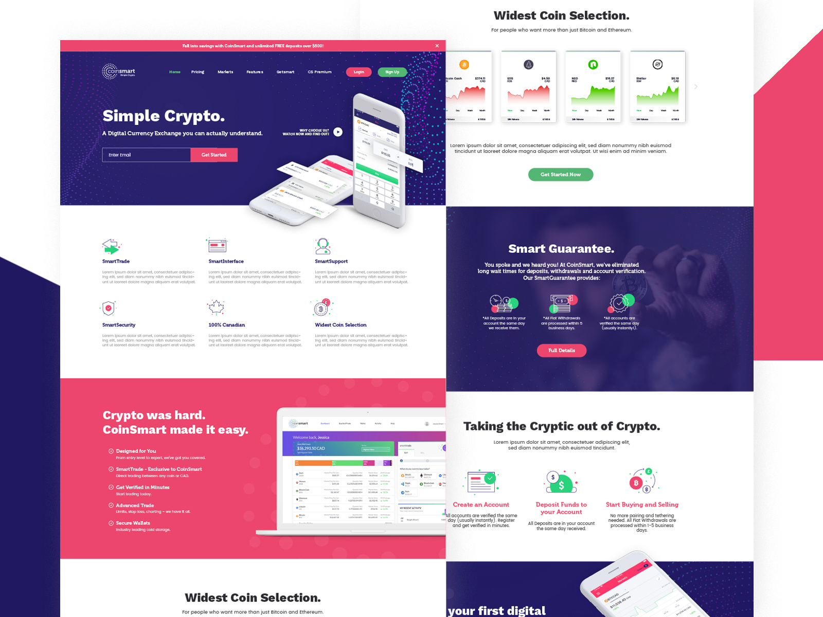 Example of Website Design — 8 Pages    3 Revisions