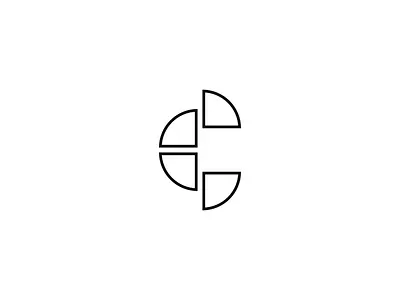 Letter C Logo Mark brandmark c geometric logo letter c lettermark logo logo design logo designer logomark mark minimalist logo negative space logo