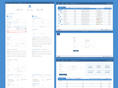 web aplication for bank app design ui ux web