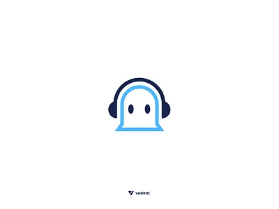 Ghost design esports esports logo esportsmascotlogo gamer ghost ghost branding ghost logo ghost with headphones illustrator logo mascot mascot logo mascotlogo