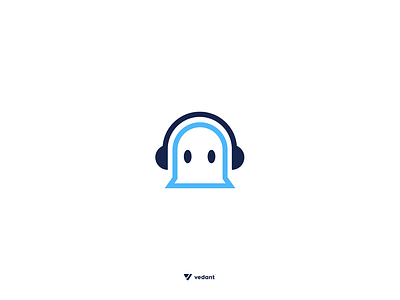 Ghost design esports esports logo esportsmascotlogo gamer ghost ghost branding ghost logo ghost with headphones illustrator logo mascot mascot logo mascotlogo