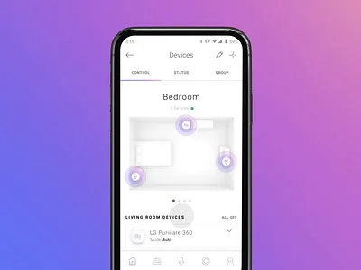 A Smarter Home 3d animation automation brand character home iot mobile motion space ui