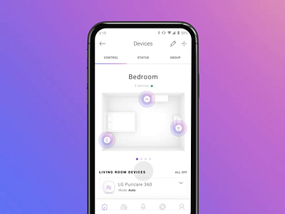 A Smarter Home 3d animation automation brand character home iot mobile motion space ui