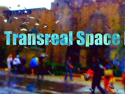 Transreal space project (.. updated ) exhibit exhibition installation logo poster project transreal transrealspaceproject