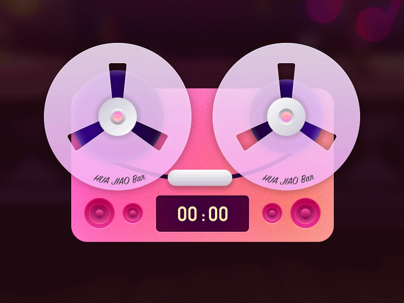 For HUAJIAO Live app dirbbble gif