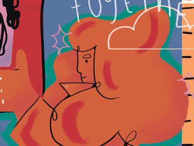 Extract de una portada para un newsletter feminism feminismo illustration newsletter woman