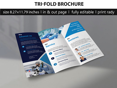 Trifold brochure booklet design brochure design flyer graphic design