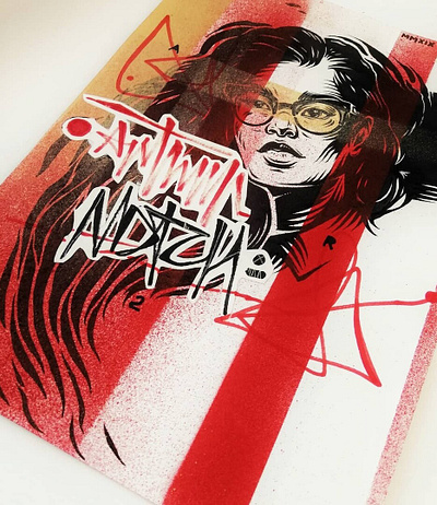 Sketch design graphics illustration portrait sketch