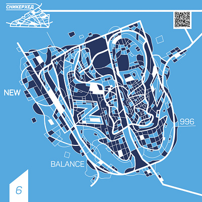 Sneaker map design flat graphics illustration poster vector