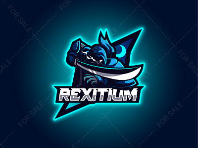 Rexitium Mascot Logo design esport esportlogo esports logo gaming gaminglogo illustration logo mascot stream