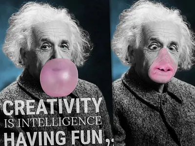 Creativity Cover - Magazine agency branding brochure design cover design magazine