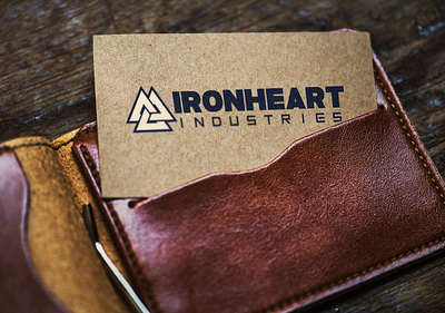 Ironheart Industries original logos, bus. card, and IG template advertisement branding business card design business card mockup copywriting icon illustration logo norse mythology thor typography ux vector