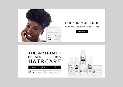 Big Hair - Affiliate Banners 9inchideas affiliate affiliate marketing affiliates banner design banners black and white bold brand identity branding design edgy fashion branding fashion graphics feminine graphic design graphics minimal minimalism visuals
