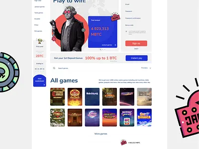 😂 Illustration for the main banner art banner bitcoin btc crypto cryptocurrencies cryptocurrency franklin illustrator