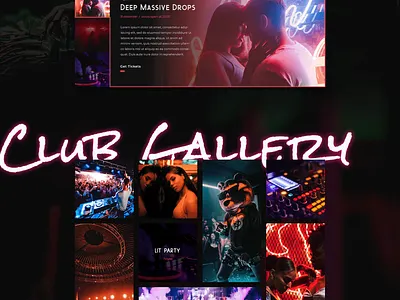 Djo - Night Club WP Theme artwork creative design gallery modern nightclub nightlife photography popular portfolio webdesign webdevelopment wordpress development