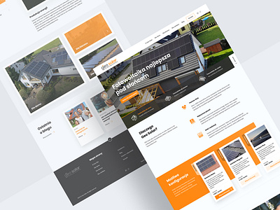 Photovoltaic Company design designer energy figma flat flat design landing page photos photovoltaic solar system ui ui design ux ux design web web design website