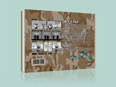 Jack’s Pike (Back) character comic design illustration