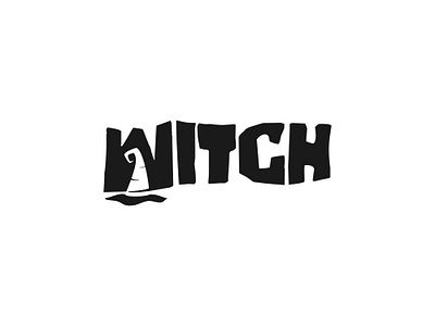 Witch Logo brand identity brand mark corporate identity design freelancer fly graphic design hat logo brand logo design logo identity logo mark logotype magic mystic mystical myth sorcery spell witch wizard