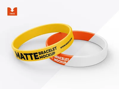 Freebie: Thin Bracelet Mockup band bracelet download free freebie mockup psd thin wristband