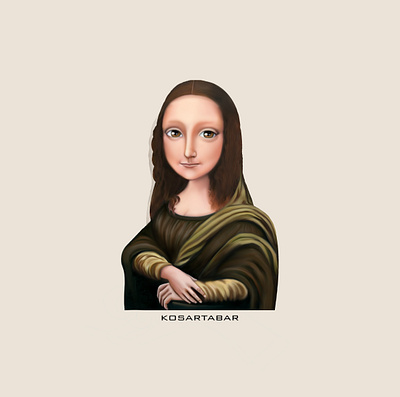 monalisa illustration