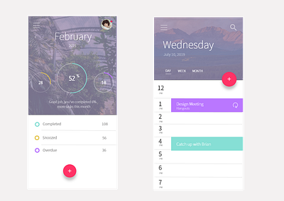 calender App Design app branding design illustration logo typography ui ux